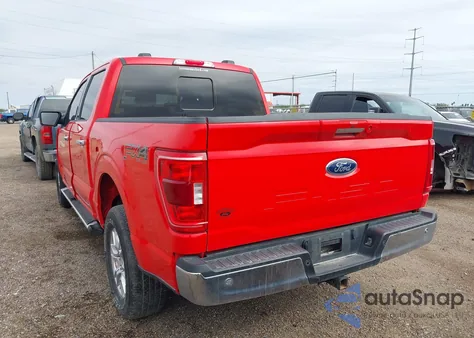 2022 Ford F-150 Xlt из США, поврежденный, VIN 1FTFW1E59NKE35260